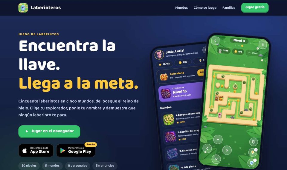 Página de Laberinteros