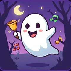 Un fantasmita tocando una campana